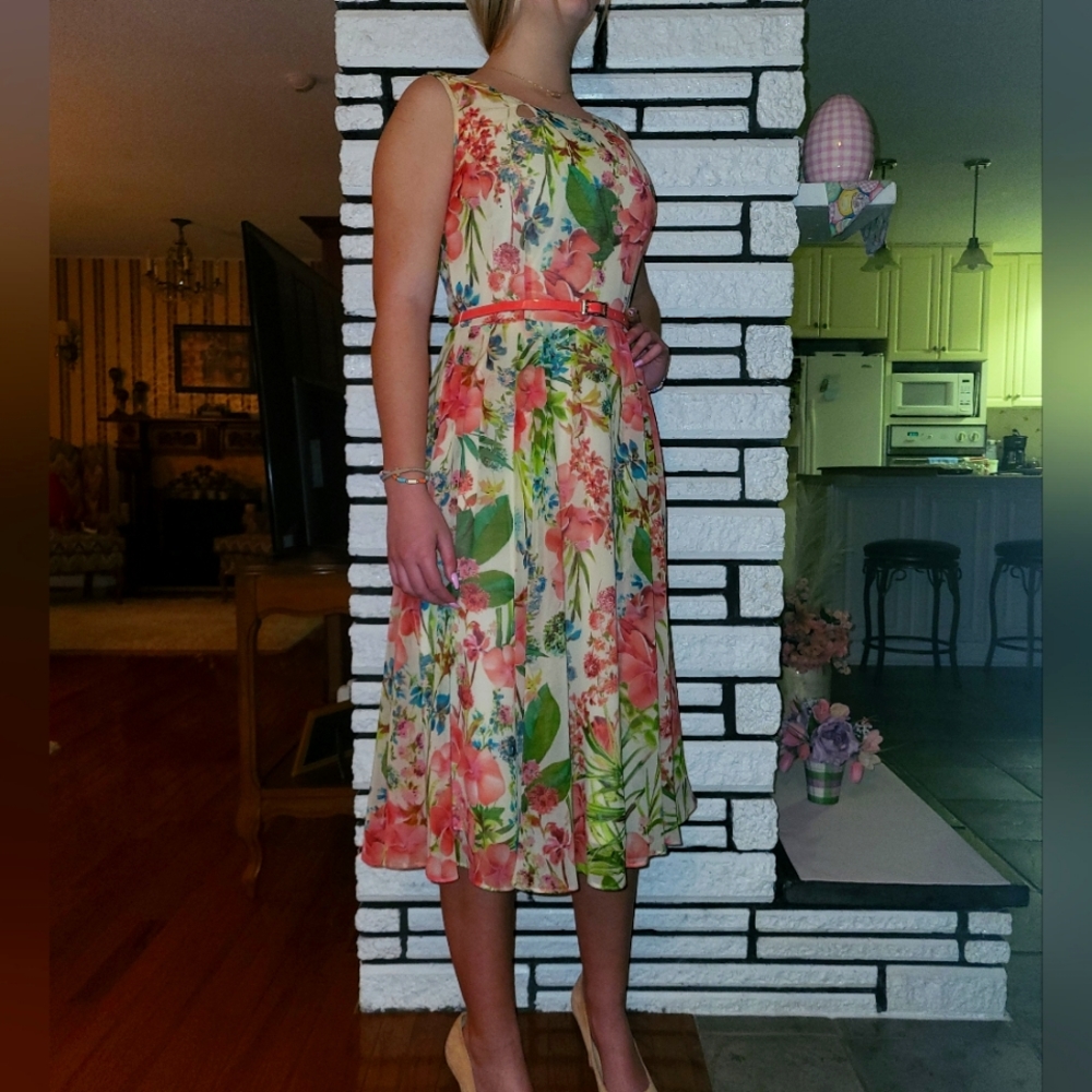 Size 4 Floral Dress